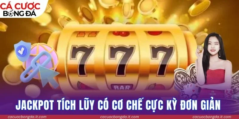 Jackpot tích lũy có cơ chế cực kỳ đơn giản 